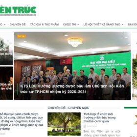 Bảng giá quảng cáo Báo Tạp chí Kiến trúc