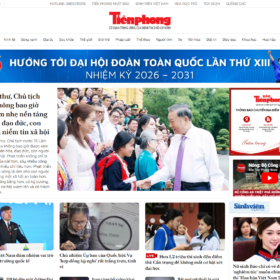 Bảng giá quảng cáo báo Tiền Phong